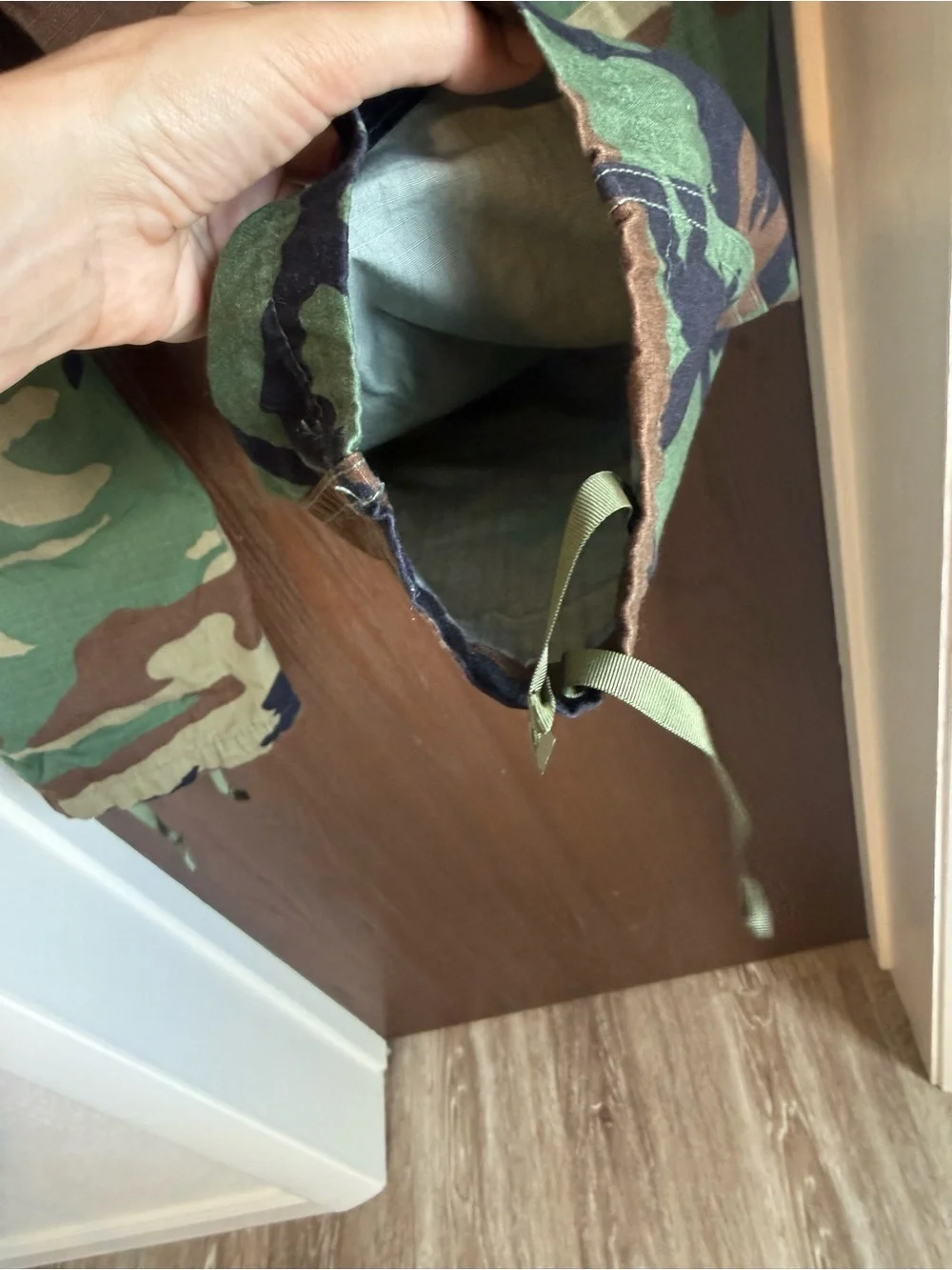 Vintage U.S. Military Woodland Camo BDU Pants Small Short Cargo Ripstop